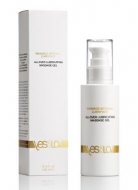 Массажный гель-смазка на силиконовой основе Allover Massage Gel - 100 мл. - YESforLOV - купить с доставкой в Балаково