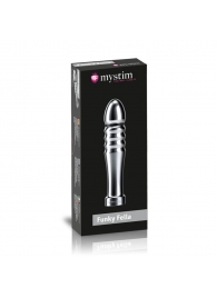 Ребристый фаллоимитатор для электростимуляции Funky Fella Rill Dildo - 13 см. - MyStim - купить с доставкой в Балаково