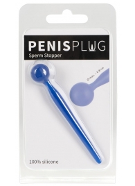 Синий уретральный стимулятор Penis Plug - 9,6 см. - Orion - купить с доставкой в Балаково