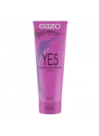 Согревающий лубрикант на водной основе Egzo Yes - 50 мл. - EGZO - купить с доставкой в Балаково