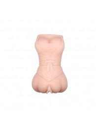 Мастурбатор-вагина с эффектом смазки в виде женской фигурки - Baile - в Балаково купить с доставкой