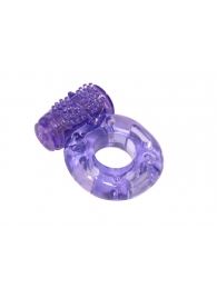 Фиолетовое эрекционное кольцо с вибрацией Rings Axle-pin - Lola Games - в Балаково купить с доставкой