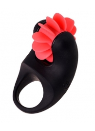 Чёрно-красное эрекционное виброкольцо Erotist - Erotist Adult Toys - в Балаково купить с доставкой