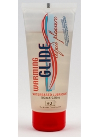 Согревающая интимная смазка на водной основе Warming Glide - 100 мл. - HOT - купить с доставкой в Балаково