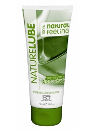 Смазка на водной основе с алоэ вера Nature Lube - 30 мл. - HOT - купить с доставкой в Балаково