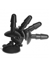 Плаг на присоске Vac-U-Lock Deluxe Suction Cup Plug Accessory - Doc Johnson - купить с доставкой в Балаково