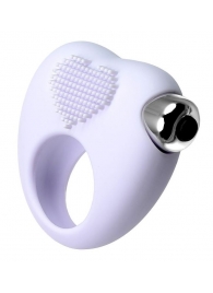 Белое виброкольцо для продления полового акта JOS MOYS - JOS - в Балаково купить с доставкой