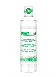 Гель-смазка 2-в-1 MASSAGE   LUBRICANT ALOE VERA - 300 мл. - Waterglide - купить с доставкой в Балаково