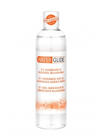 Гель-смазка 2-в-1 MASSAGE   LUBRICANT GUARANA - 300 мл. - Waterglide - купить с доставкой в Балаково