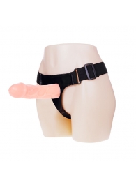 Телесный фаллоимитатор на трусиках Jessica Strap-On - 15,5 см. - Baile - купить с доставкой в Балаково