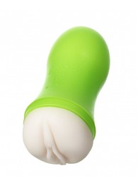 Мастурбатор-вагина A-Toys в зеленой колбе - A-toys - в Балаково купить с доставкой