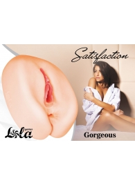 Мастурбатор с 2 тоннелями Satisfaction Gorgeous - Lola Games - в Балаково купить с доставкой