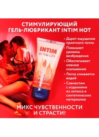 Стимулирующий гель-лубрикант Intim Hot - 60 гр. - Биоритм - купить с доставкой в Балаково