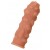 Телесная реалистичная насадка KOKOS Extreme Sleeve 11 с дополнительной стимуляцией - 12,7 см. - KOKOS - в Балаково купить с доставкой