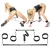Комплект наручников и наножников с распорками Spread  em Bar and Cuff Set - Pipedream - купить с доставкой в Балаково