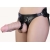 Гигантский фаллоимитатор на присоске в комплекте с трусиками - 26 см. - LOVETOY (А-Полимер) - купить с доставкой в Балаково