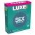Ребристые презервативы LUXE Royal Sex Machine - 3 шт. - Luxe - купить с доставкой в Балаково