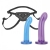 Страпон унисекс Beginners Strap-On с 2 насадками - 15 и 13 см. - Lux Fetish - купить с доставкой в Балаково