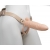 Телесный фаллопротез MEN STYLE с анальным стимулятором - 17,5 см. - LOVETOY (А-Полимер) - купить с доставкой в Балаково