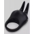 Черное эрекционное виброкольцо Sensation Rechargeable Vibrating Rabbit Love Ring - Fifty Shades of Grey - в Балаково купить с доставкой