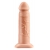 Телесный реалистичный фаллоимитатор с полостью Silicone Hollow Extension - 20 см. - Pipedream - купить с доставкой в Балаково