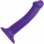 Фиолетовый фаллоимитатор-насадка Strap-On-Me Dildo Dual Density size M - 18 см. - Strap-on-me - купить с доставкой в Балаково