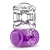 Фиолетовое эрекционное виброкольцо One Night Stand Vibrating C-Ring - Blush Novelties - в Балаково купить с доставкой