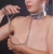 Серебристый ошейник из искусственной кожи - Sitabella - купить с доставкой в Балаково