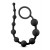 Черная анальная цепочка 10 Anal Beads - 31,8 см. - Blush Novelties