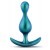 Бирюзовая анальная пробка The Photon Plug - 11,4 см. - Blush Novelties