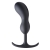Черный массажер простаты с утяжелителями Premium Silicone Weighted Prostate Plug Large - 18,8 см. - XR Brands - в Балаково купить с доставкой