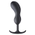 Черный массажер простаты с утяжелителями Premium Silicone Weighted Prostate Plug XL - 20,8 см. - XR Brands - в Балаково купить с доставкой
