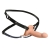 Телесный полый страпон 2  Erection 28X Smooth Vibrating Silicone Penis Sheath - 16 см. - XR Brands - купить с доставкой в Балаково