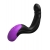 Черно-фиолетовый вибромассажёр простаты Hyper-Pulse P-Spot Massager - Pipedream - в Балаково купить с доставкой