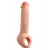 Телесная насадка-удлинитель Thrive 8.75 Inch Realistic Penis Extender Sleeve - 22,2 см. - Blush Novelties - в Балаково купить с доставкой