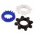 Набор из 3 эрекционных колец разного цвета и рельефа - Boys of Toys - в Балаково купить с доставкой