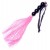 Розовая силиконовая плеть - 35,5 см. - Boys of Toys - купить с доставкой в Балаково