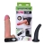 Страпон с 2 насадками и вибрацией UniStrap - 19 и 12 см. - LOVETOY (А-Полимер) - купить с доставкой в Балаково