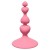 Розовая анальная пробка Sweetheart Plug Pink - 10 см. - Lola Games