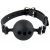 Силиконовый кляп-шар с отверстиями для дыхания Silicone Breathable Ball Gag Small - Pipedream - купить с доставкой в Балаково