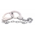 Наручники из металла с длинной цепочкой CHROME HANDCUFFS METAL HANDCUFFS W. KEY - NMC - купить с доставкой в Балаково