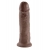 Коричневый фаллос-гигант 10  Cock - 25,4 см. - Pipedream
