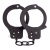 Чёрные наручники из листового металла BONDX METAL CUFFS BLACK - Dream Toys - купить с доставкой в Балаково