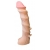 Насадка REAL Standard со спиралевидным узором - 19 см. - LOVETOY (А-Полимер) - купить с доставкой в Балаково