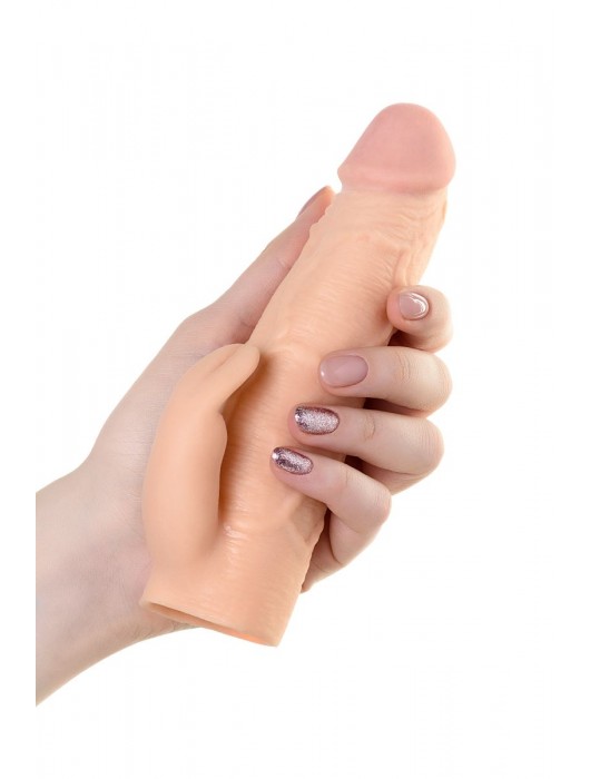 Телесная насадка Toyfa XLover для увеличения размера - 16,8 см. - ToyFa - в Балаково купить с доставкой