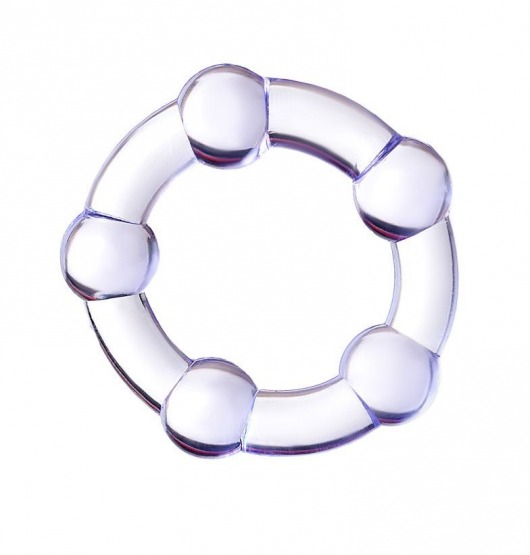 Фиолетовое эрекционное кольцо A-Toys - A-toys - в Балаково купить с доставкой