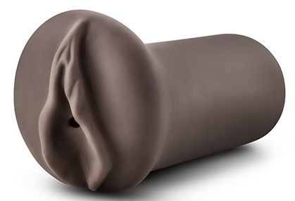 Коричневый мастубратор-вагина Nicole s Kitty - Blush Novelties - в Балаково купить с доставкой