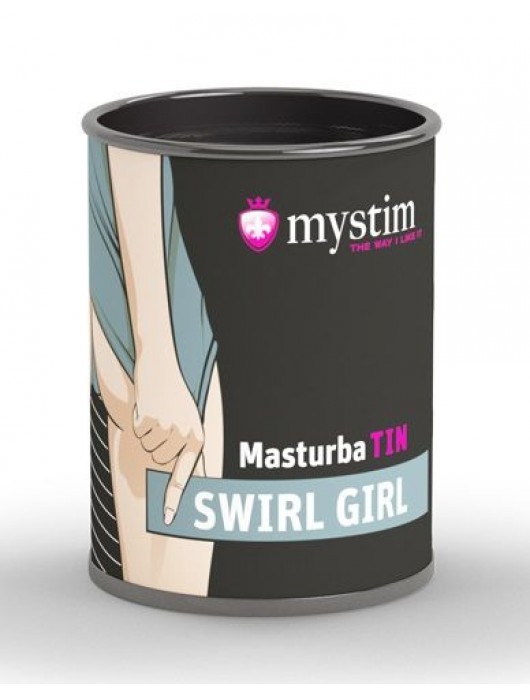Компактный мастурбатор MasturbaTIN Swirl Girl - MyStim - в Балаково купить с доставкой