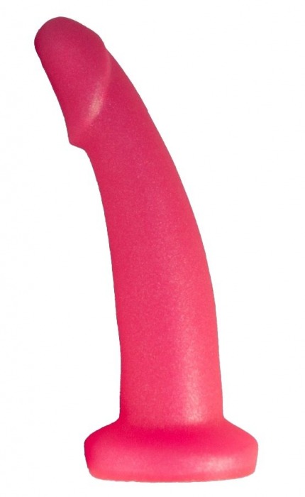Розовый плаг-массажёр для простаты - 13,5 см. - LOVETOY (А-Полимер) - в Балаково купить с доставкой