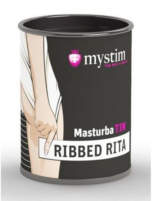 Компактный мастурбатор MasturbaTIN Ribbed Rita - MyStim - в Балаково купить с доставкой